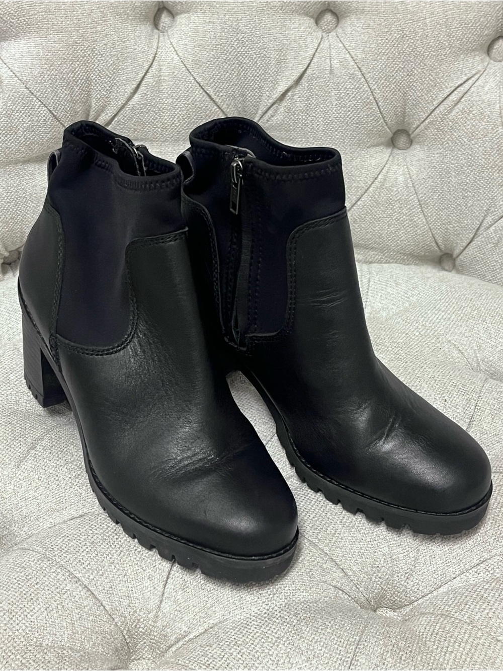 UGG Leather Ankle Boots - Like New